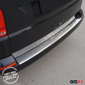 HONDA ACCORD Rear Bumper Sill Cover - Omac - Gloss Silver - 2018-2022 HONDA ACCORD Rear Bumper Sill Cover - Omac - Gloss Silver - 2018-2022